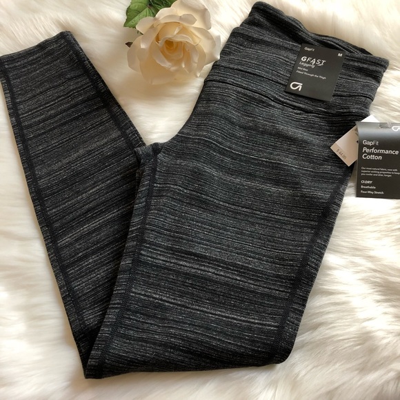 New Gap Fit Gfast Legging Mid Rise Size 
